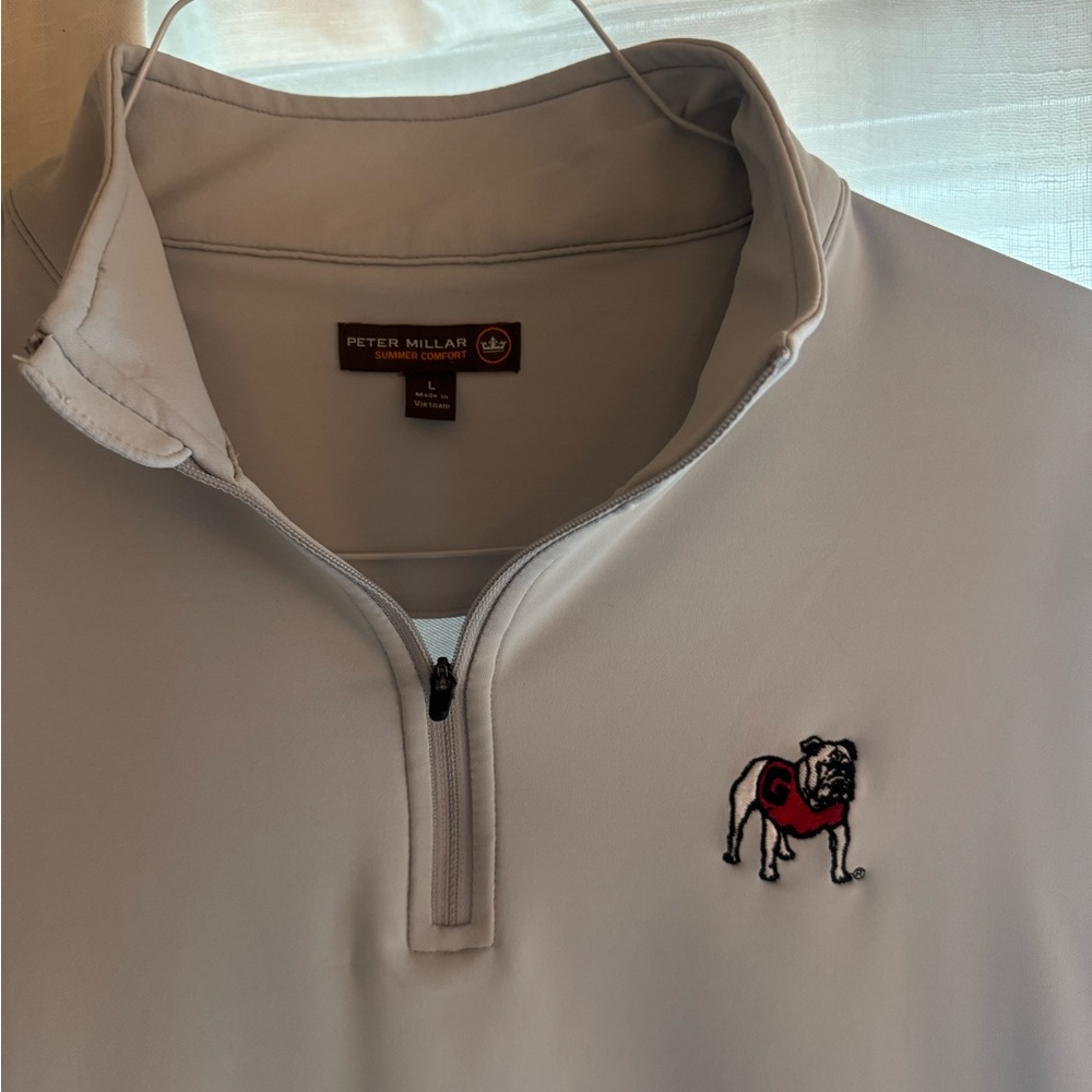 Peter Millar Summer Comfort UGA Athens Georgia Quarter Zip